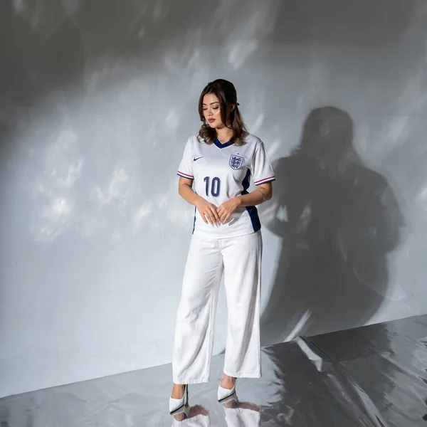 England Number 10 Jersey & Wide-Leg Trousers