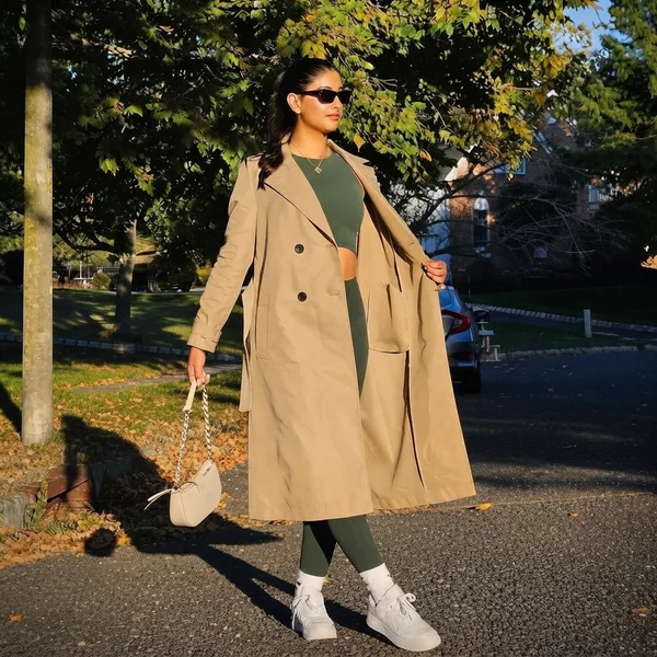 Classic Trench & Forest Green Set