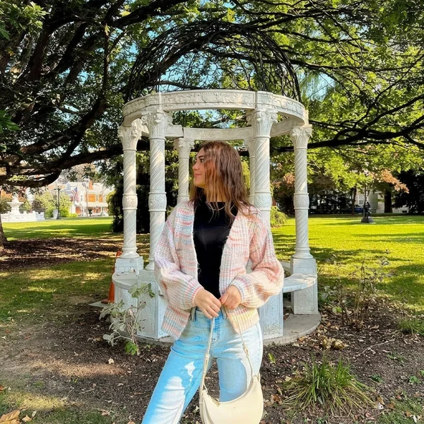 Pastel Striped Chunky Knit